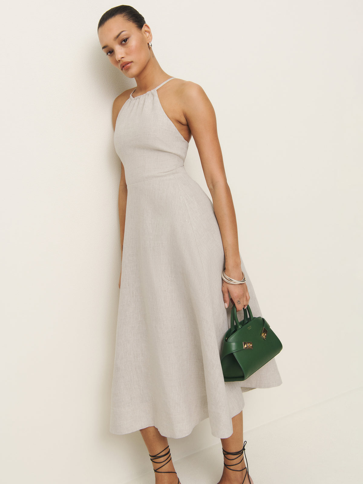 yuliy linen dress