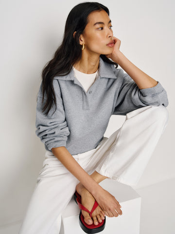 nico classic polo sweatshirt