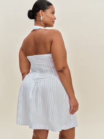 mariela linen dress es