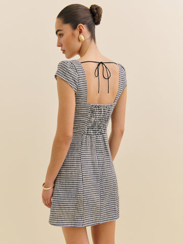 petites loula linen dress