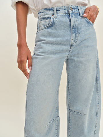 tyler mid rise barrel jeans