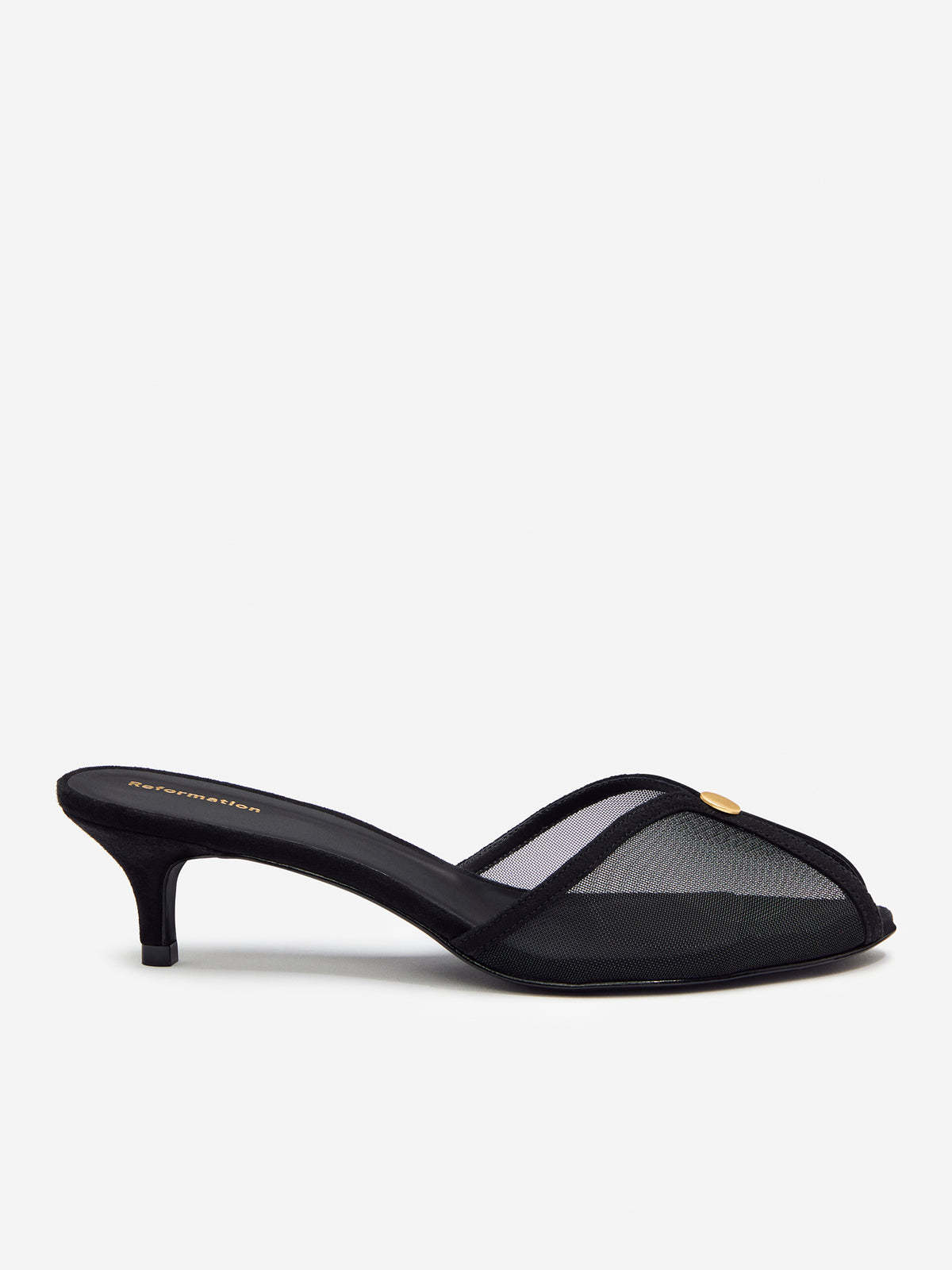 wisdom peep toe mule
