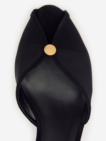 wisdom peep toe mule