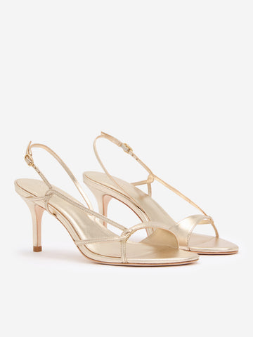 nino slingback heeled sandal