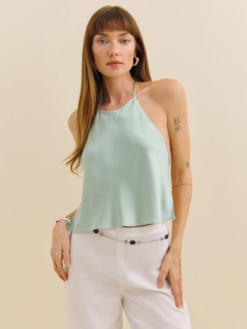 jeany silk top