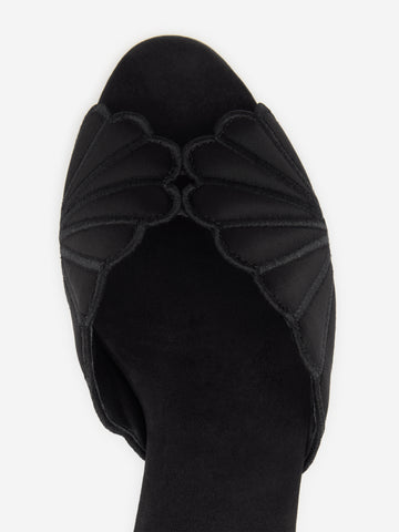 waldena block heeled mule