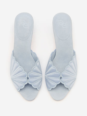 waldena block heeled mule