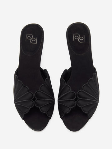 waldena block heeled mule