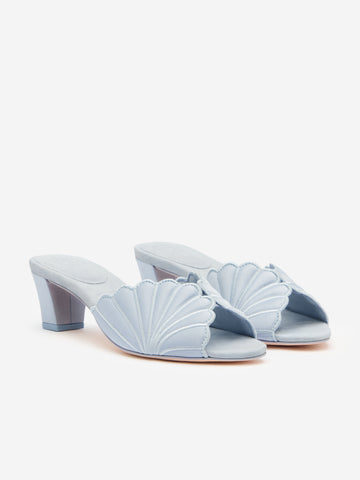 waldena block heeled mule