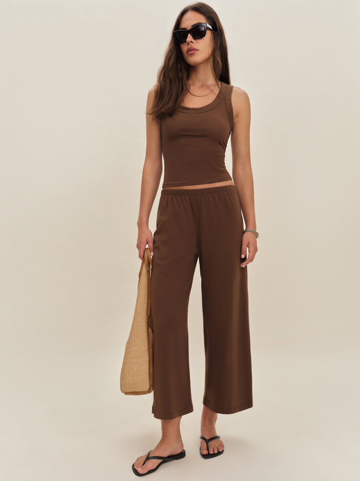 ruby cropped knit pant