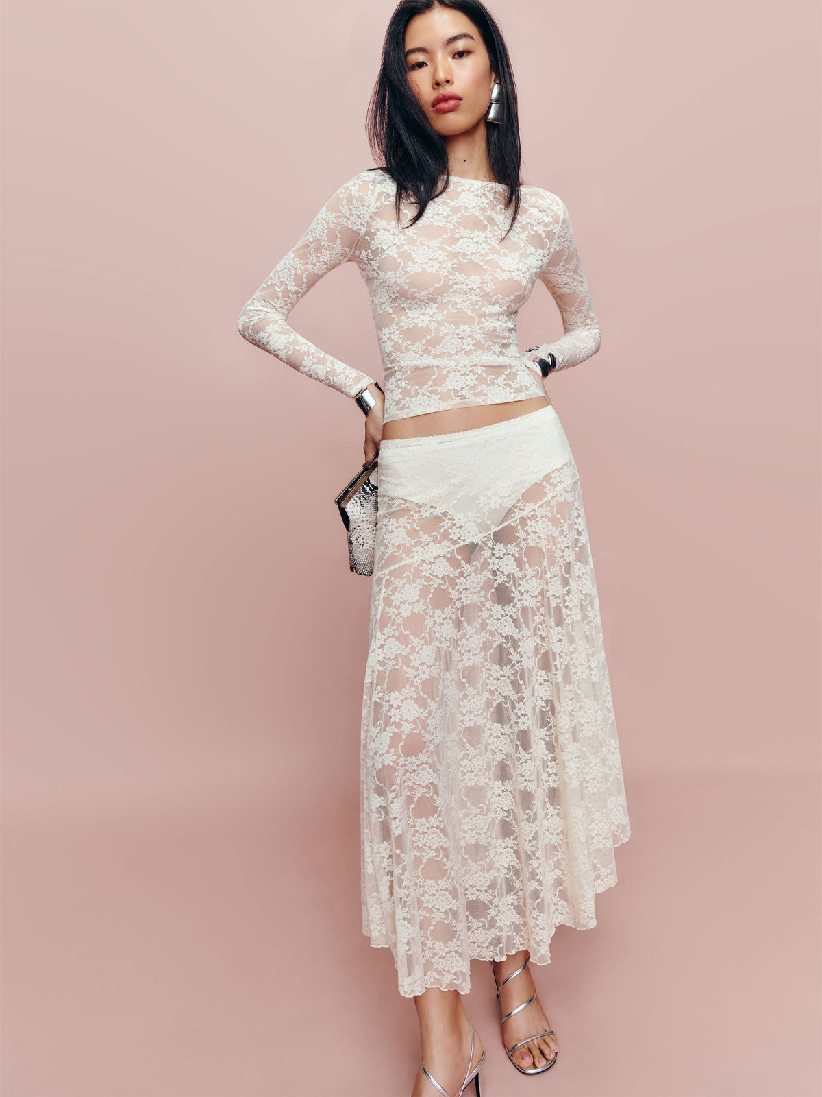 mirabelle knit skirt