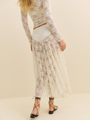 mirabelle knit skirt