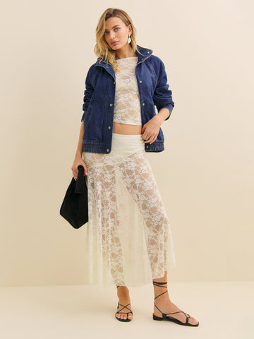 mirabelle knit skirt