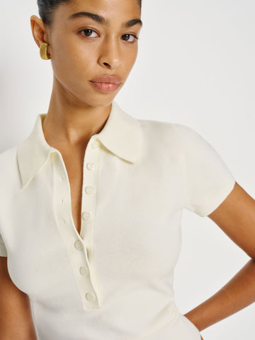 bentley cotton polo sweater