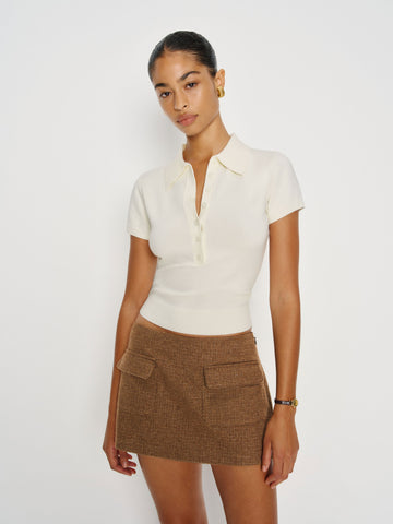 bentley cotton polo sweater