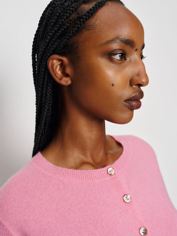 janie cashmere crew cardigan