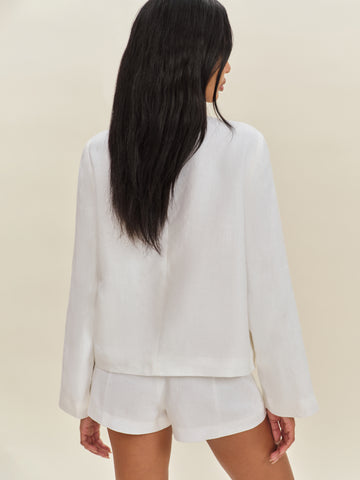 lucia linen jacket