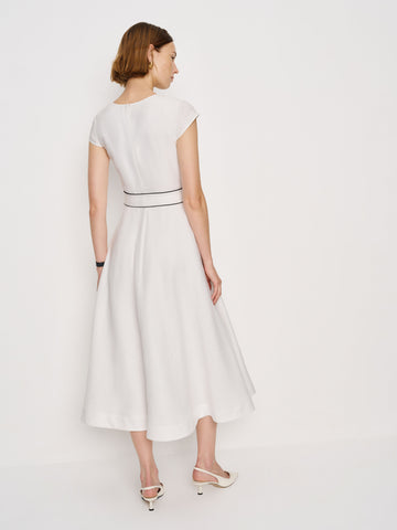felipe belted linen dress
