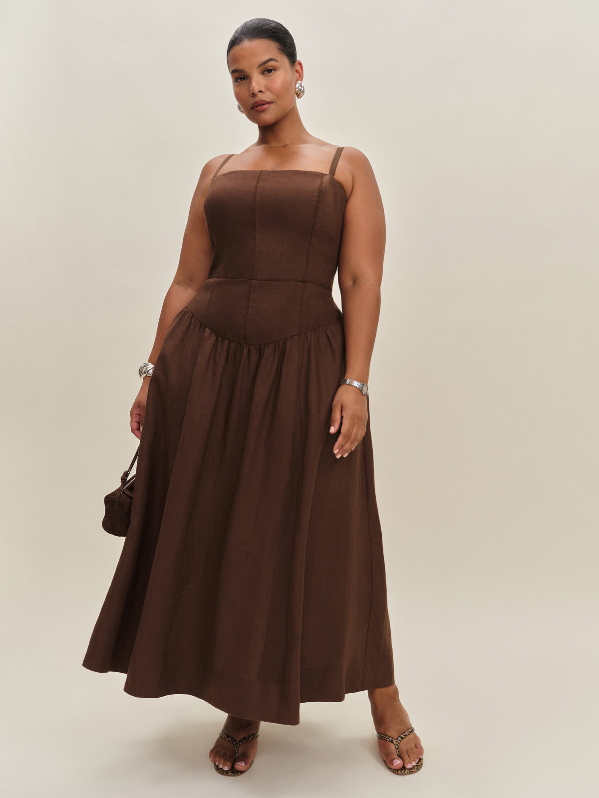 katarin linen dress es