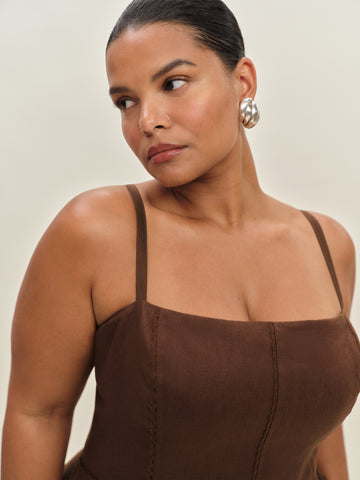 katarin linen dress es