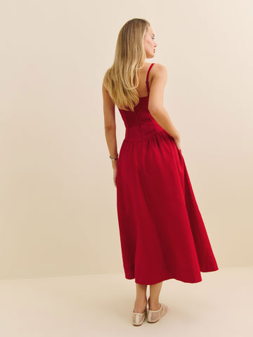 petites katarin linen dress