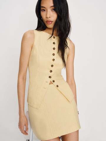 lina linen two piece