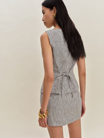 lina linen two piece