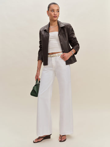 veda louisa leather jacket