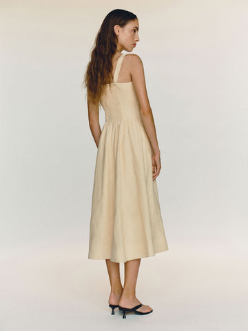 janu linen dress
