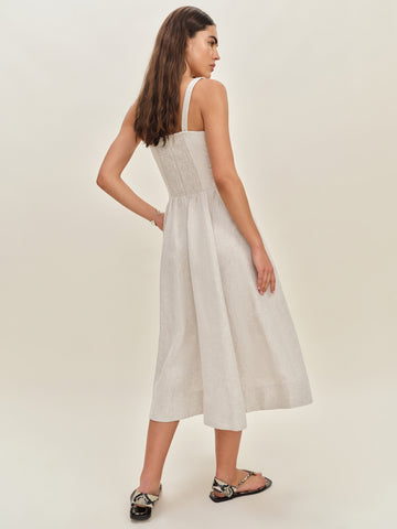 janu linen dress