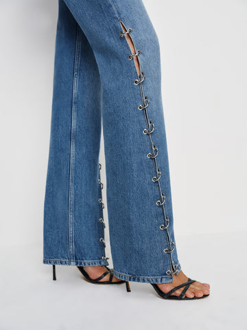 inez low rise bootcut jeans