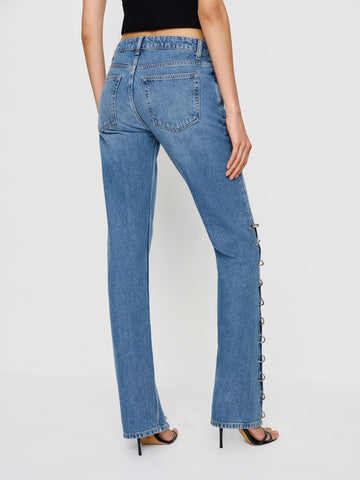 inez low rise bootcut jeans