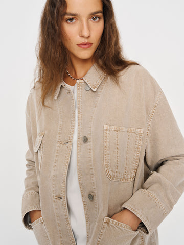 emery denim chore jacket