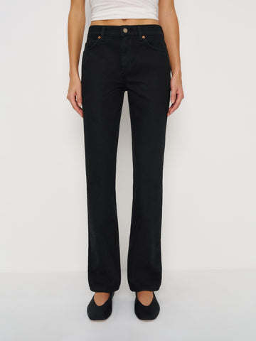 greer mid rise straight jeans