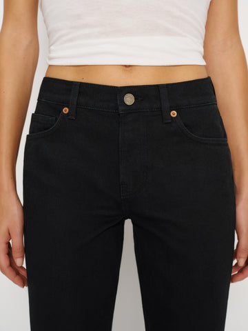 greer mid rise straight jeans
