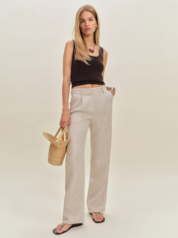 monaco cashmere reversible tank