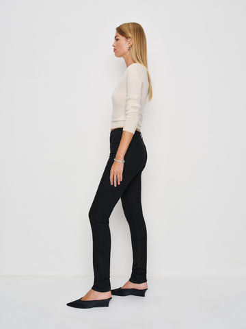 christina mid rise super stretch skinny jeans