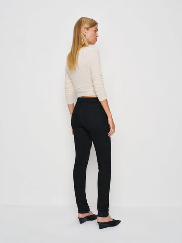 christina mid rise super stretch skinny jeans