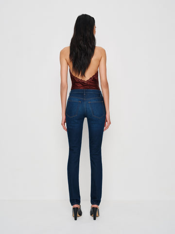 christina mid rise super stretch skinny jeans