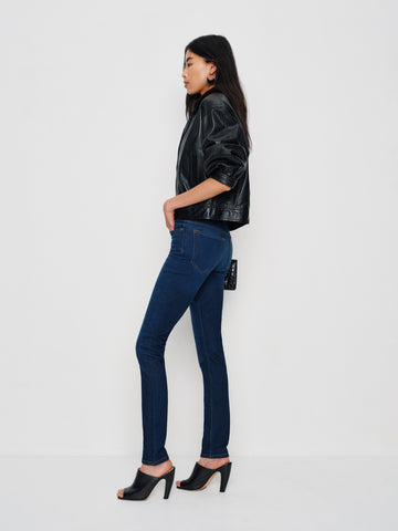christina mid rise super stretch skinny jeans