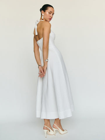 petites tala linen dress