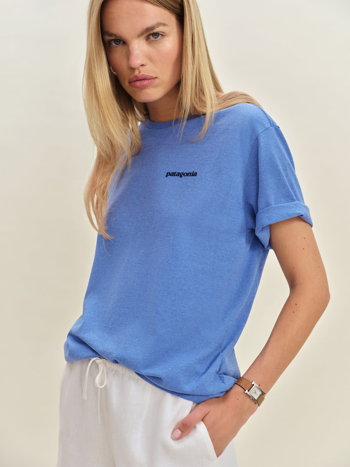patagonia m's p-6 logo responsibili-tee