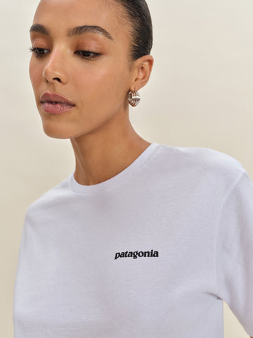 patagonia m's p-6 logo responsibili-tee