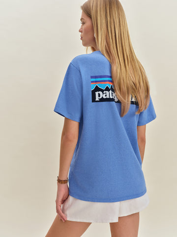 patagonia m's p-6 logo responsibili-tee