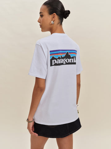 patagonia m's p-6 logo responsibili-tee