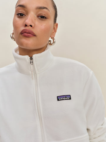 patagonia w's micro d 1/2 zip fleece pullover