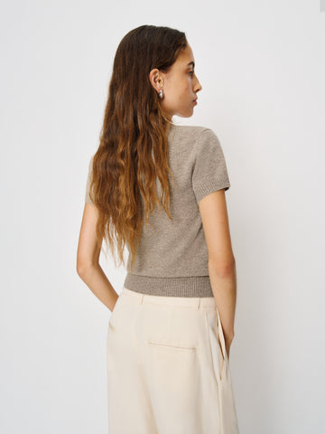 darcy cashmere tee