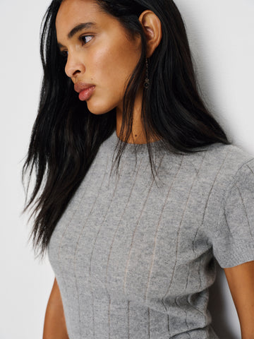 darcy cashmere tee