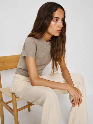 darcy cashmere tee