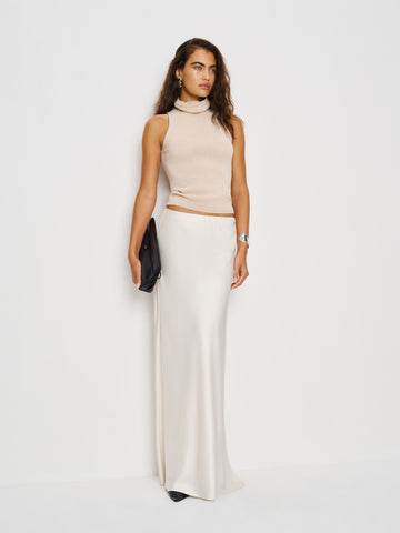 marcy cashmere turtleneck tank